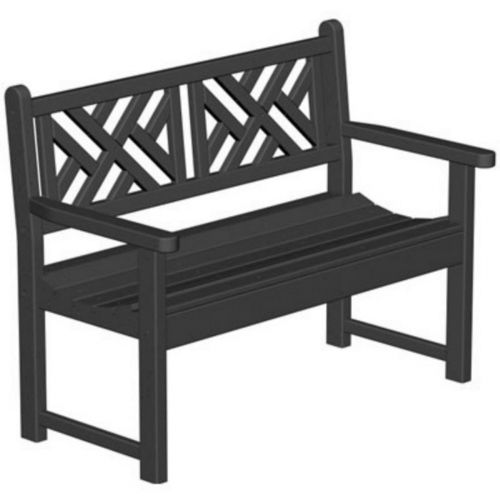 POLYWOOD® Chippendale Outdoor Bench PW-CDB48