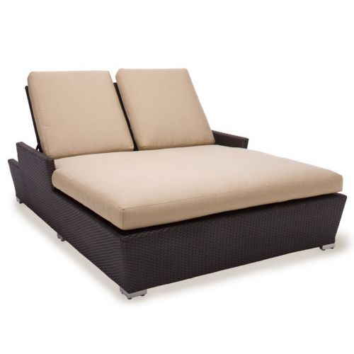 Maxime Wicker Chaise Lounge Double CA607-99